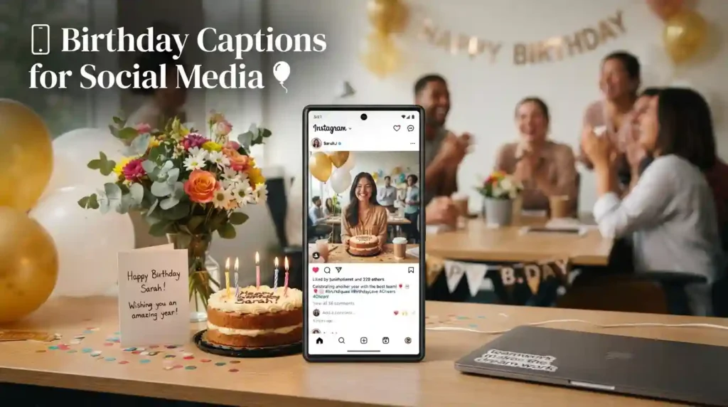 Birthday Captions for Social Media