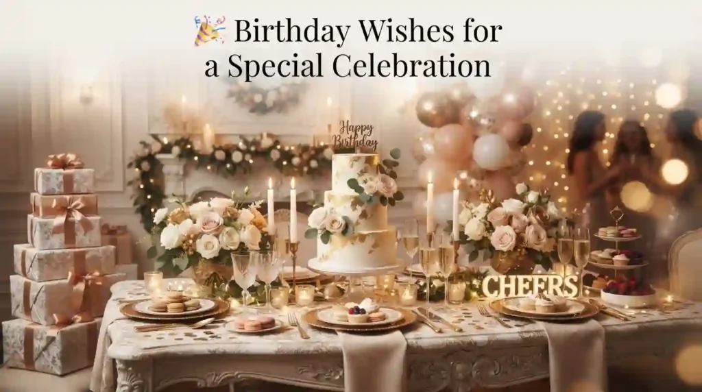 Birthday Wishes for a Special Celebration