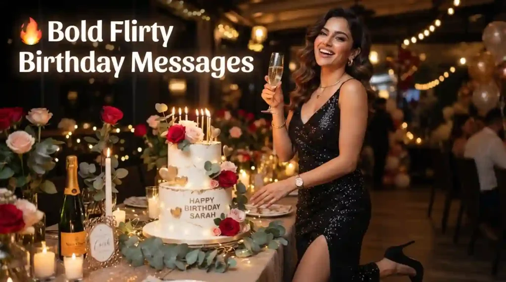 Bold Flirty Birthday Messages