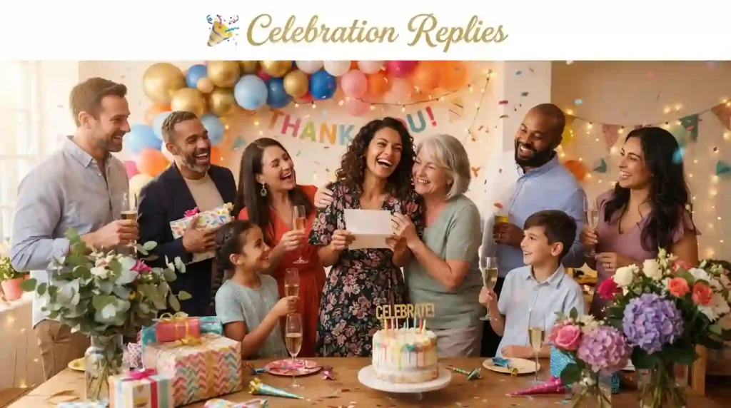 Celebration Replies