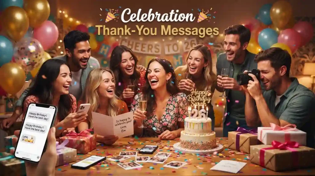 Celebration Thank-You Messages