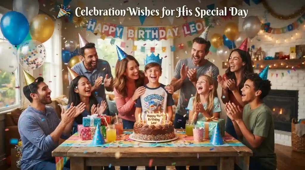 Celebration Wishes for His Special Day