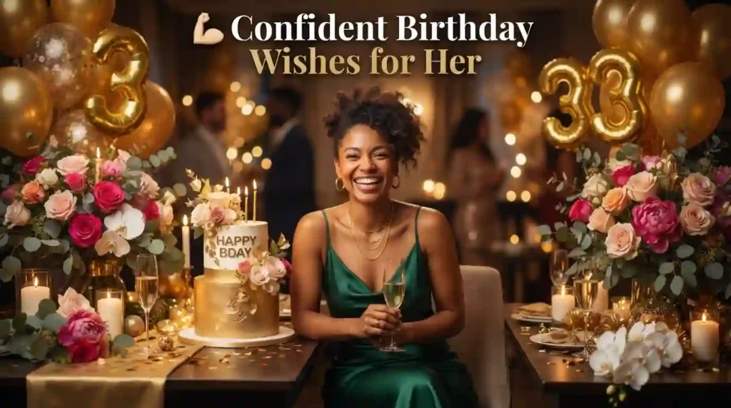 Confident Birthday Wishes for Her