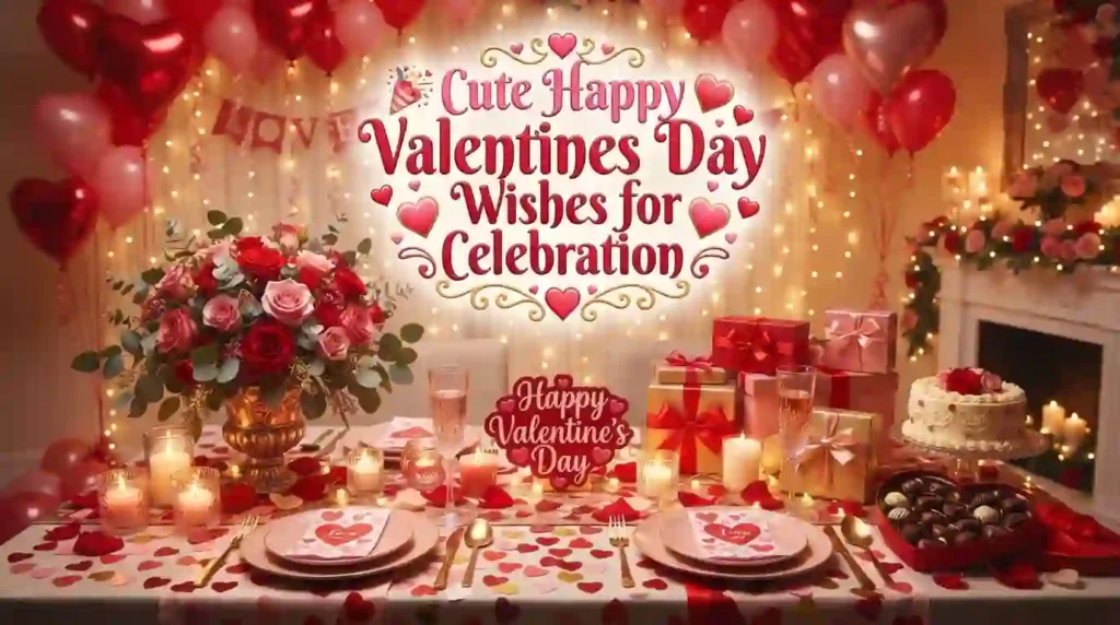 Cute Happy Valentines Day Wishes for Celebration