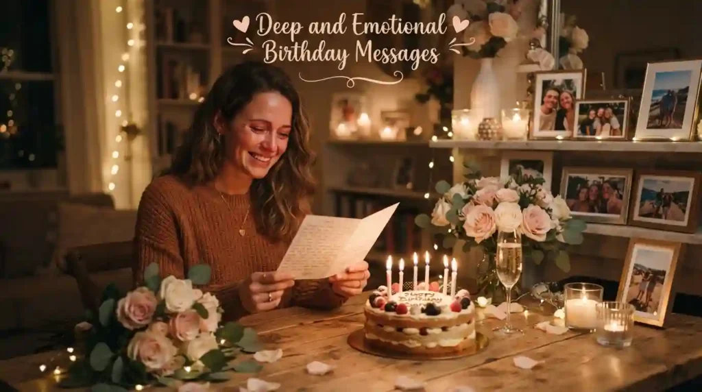 Deep and Emotional Birthday Messages