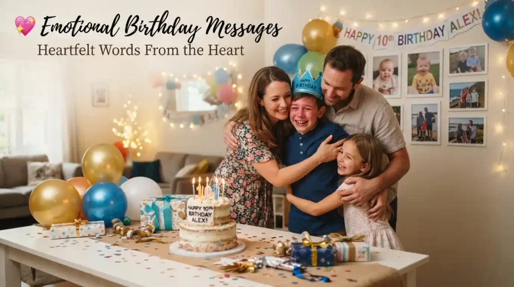 Emotional Birthday Messages