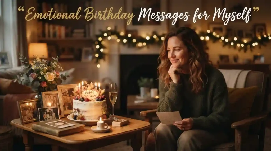 Emotional Birthday Messages for Myself