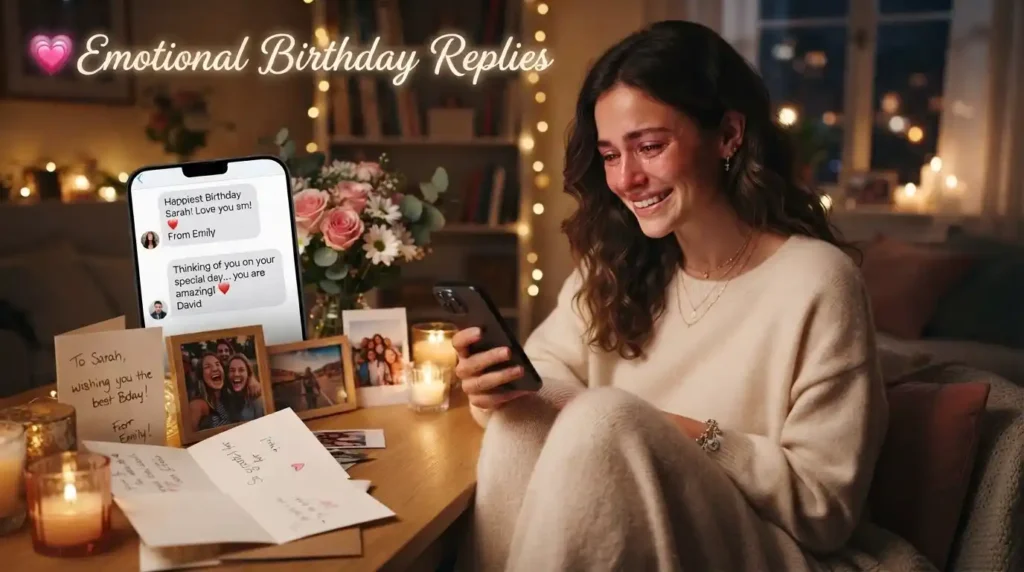 Emotional Birthday Replies