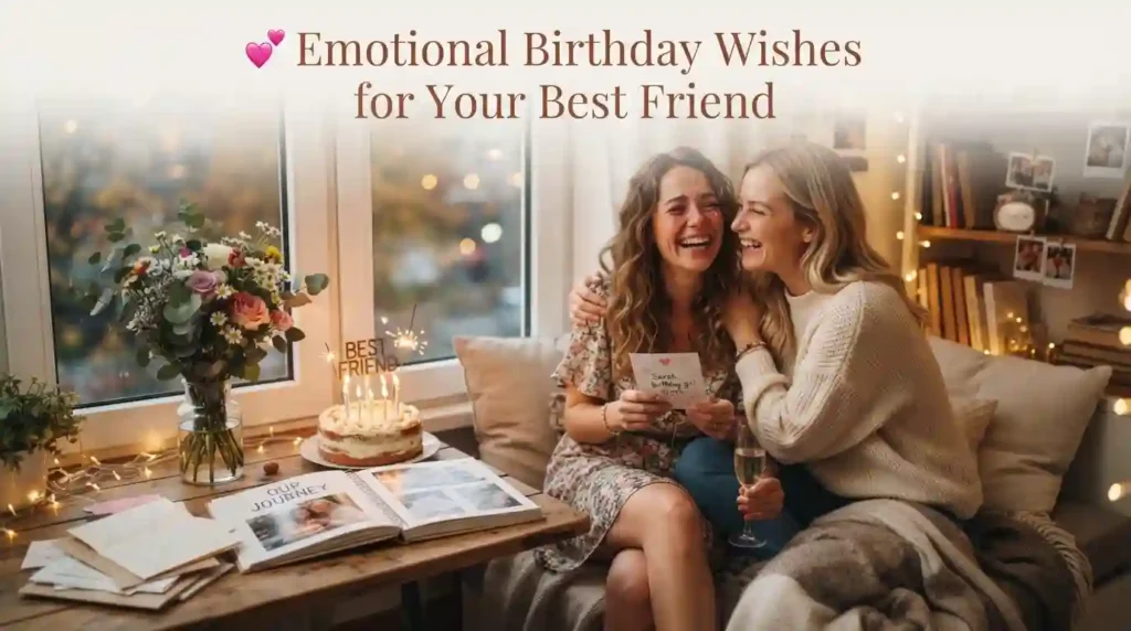Emotional Birthday Wishes for Your Best Friend