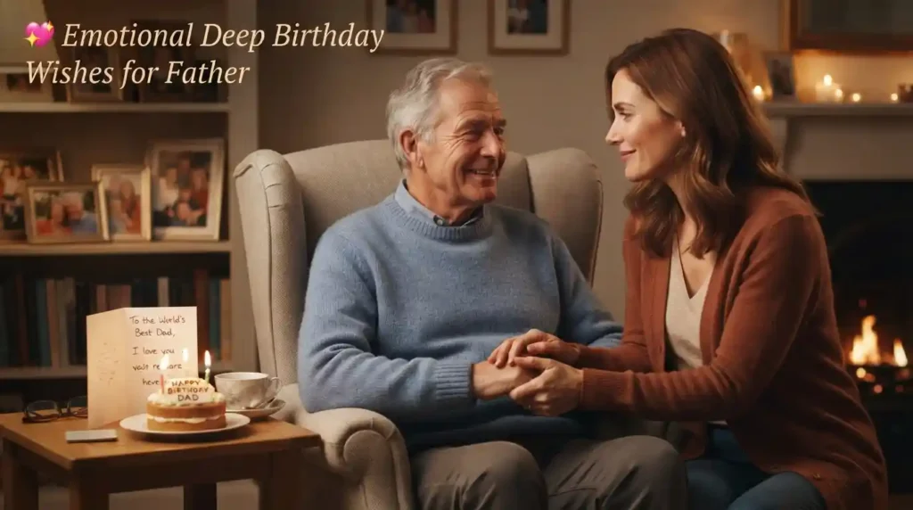 Emotional Deep Birthday Wishes for Father