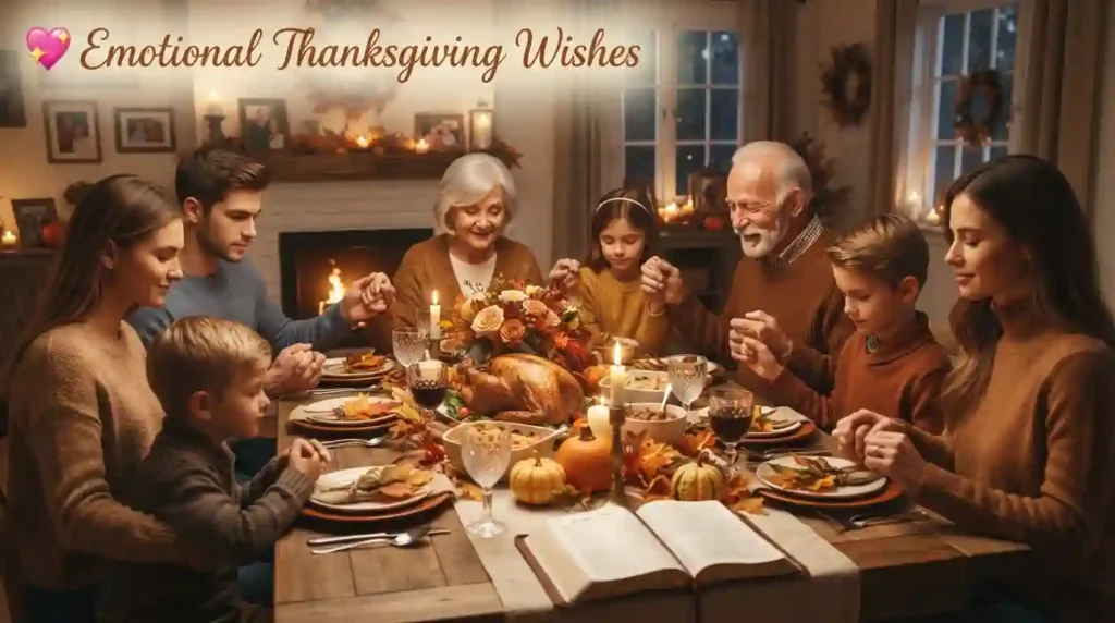 Emotional Thanksgiving Wishes