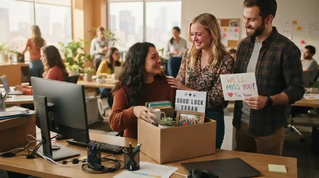 Emotional Wishes for a Coworker Leaving