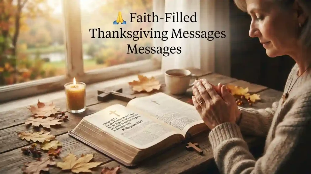 Faith-Filled Thanksgiving Messages