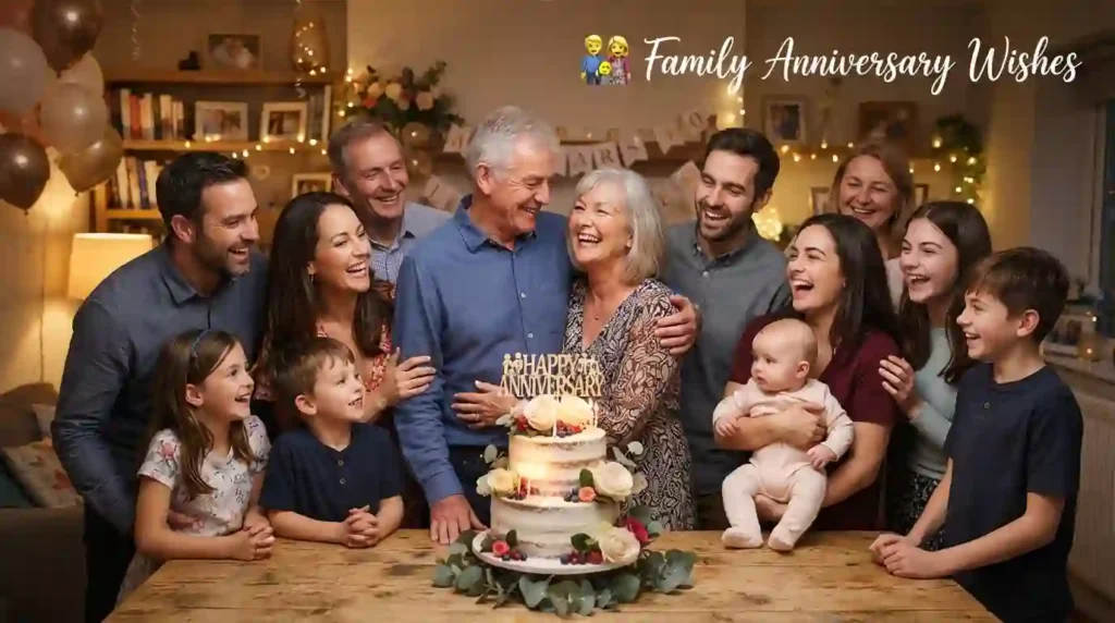 Family Anniversary Wishes