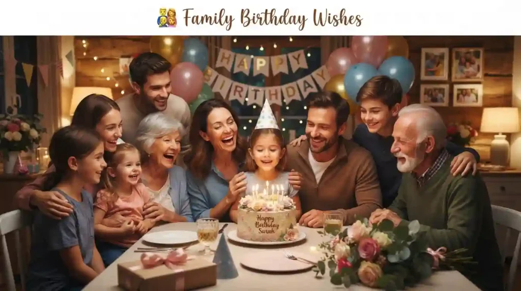 Family Birthday Wishes