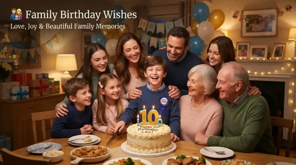 Family Birthday Wishes