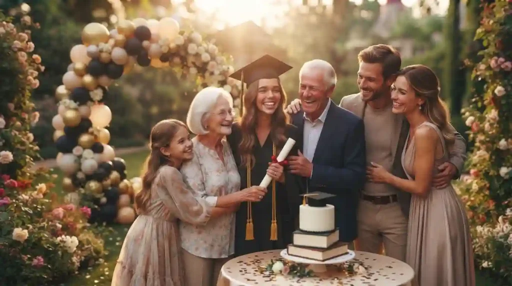 Family Graduation Wishes for Granddaughter