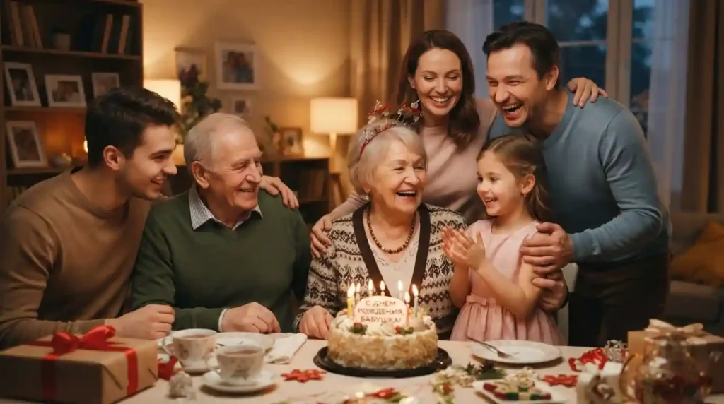 Family Russian Birthday Wishes