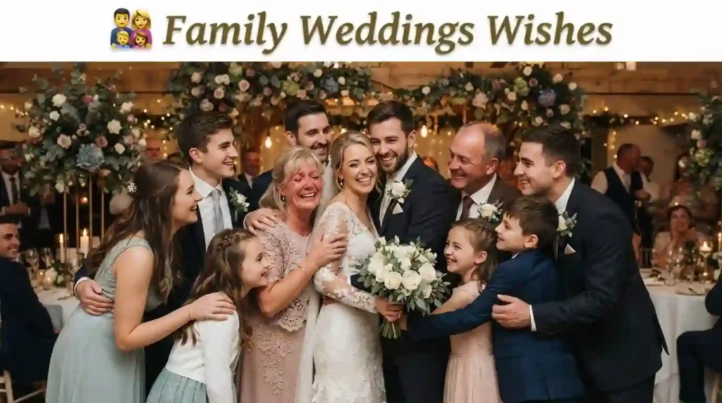 Family Weddings Wishes