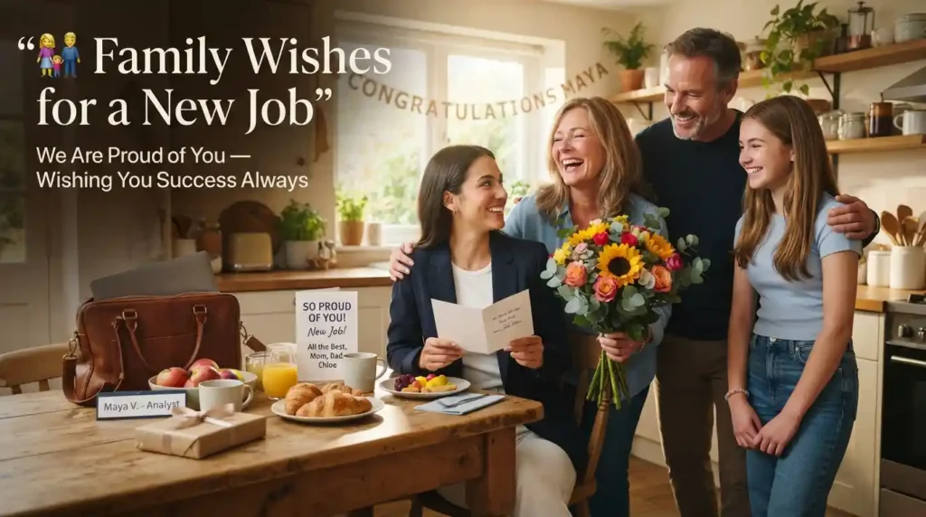 Family Wishes for a New Job