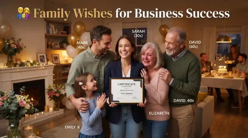 Family Wishes for Business Success