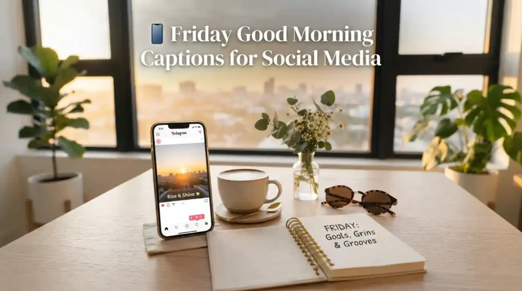 Friday Good Morning Captions for Social Media