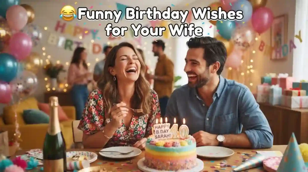 Funny Birthday Wishes for Your Wife