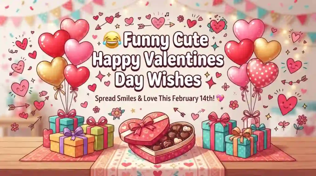 Funny Cute Happy Valentines Day Wishes