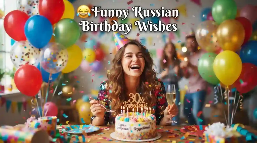 Funny Russian Birthday Wishes