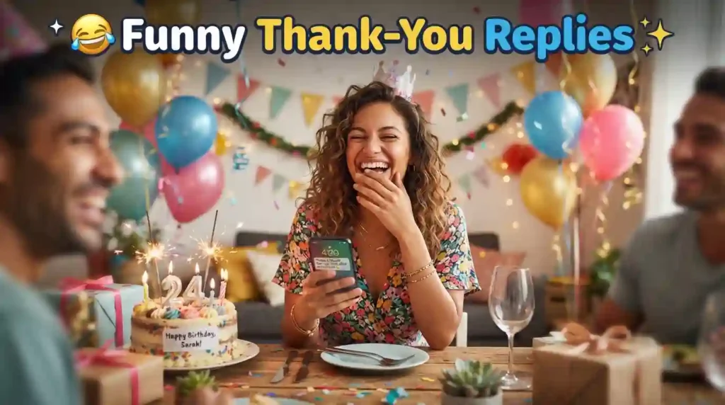 Funny Thank-You Replies