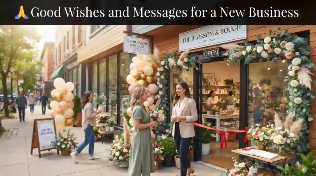 Good Wishes and Messages for a New Business