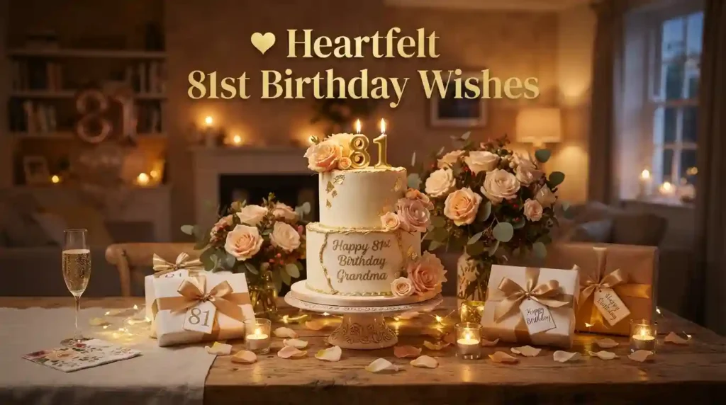 Heartfelt 81st Birthday Wishes