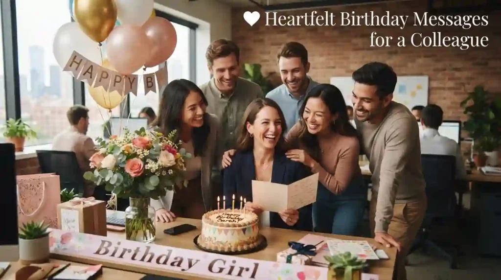 Heartfelt Birthday Messages for a Colleague