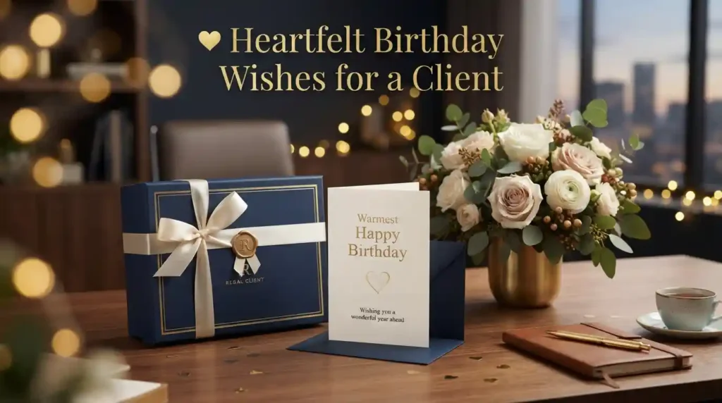 Heartfelt Birthday Wishes for a Client