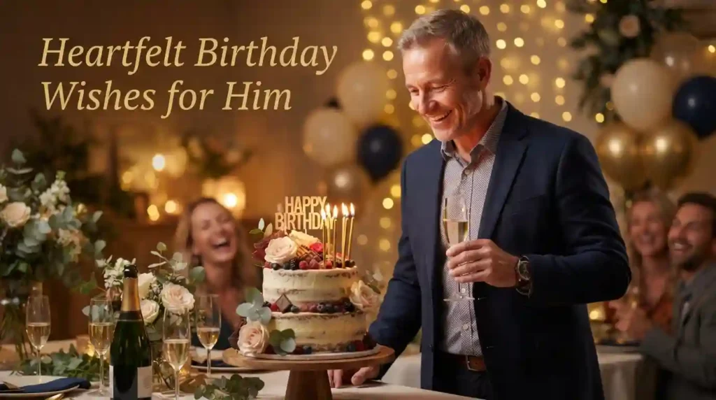 Heartfelt Birthday Wishes for Him