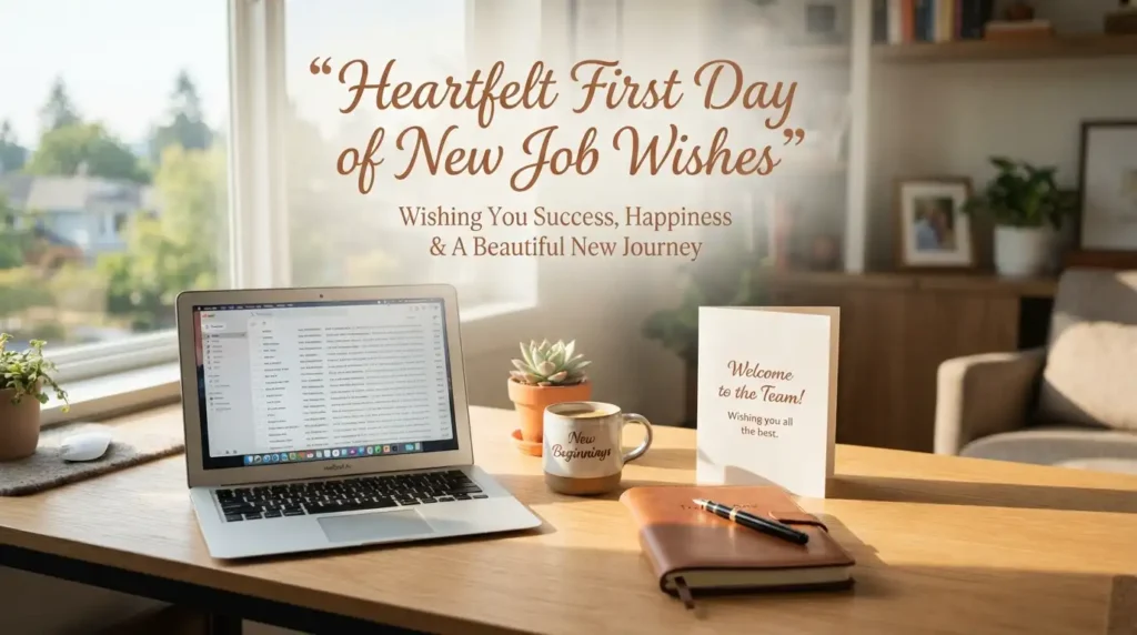 Heartfelt First Day of New Job Wishes