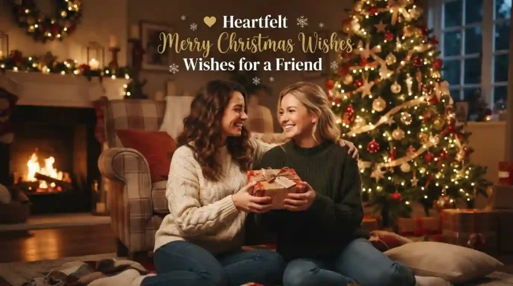 Heartfelt Merry Christmas Wishes for a Friend