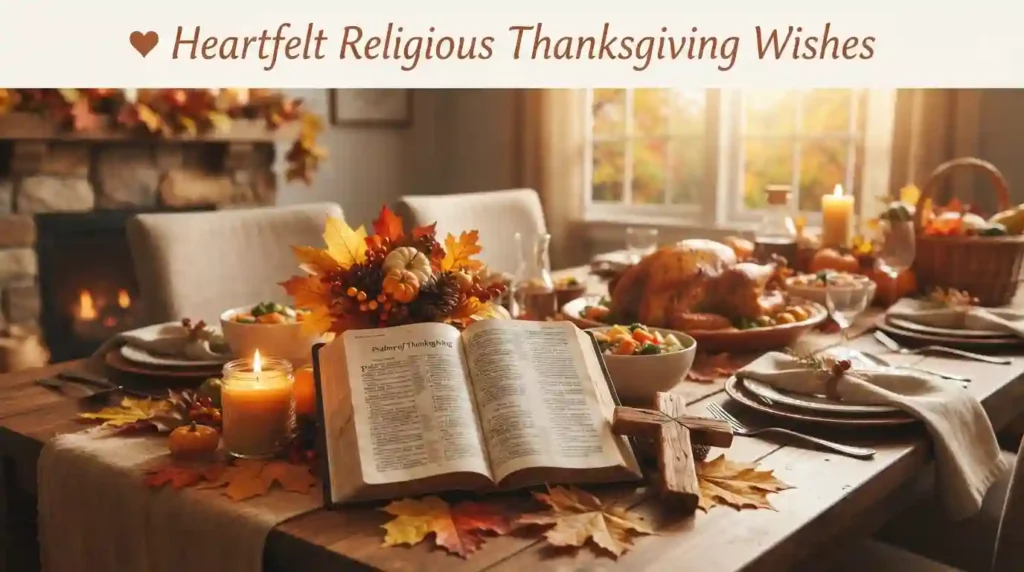 Heartfelt Religious Thanksgiving Wishes
