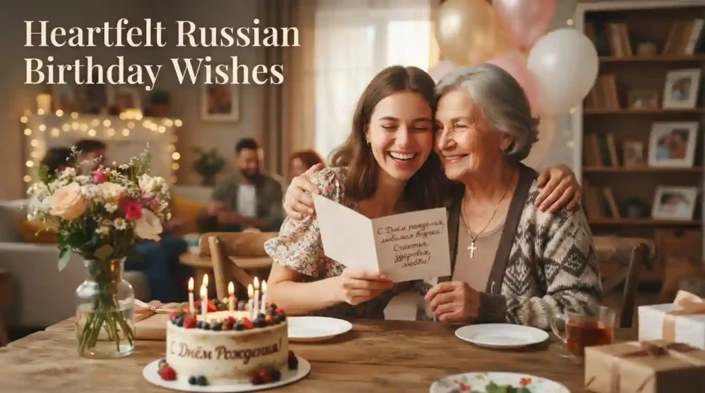 Heartfelt Russian Birthday Wishes