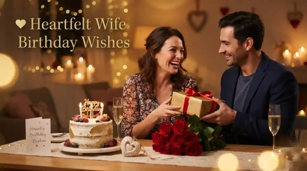 Heartfelt Wife Birthday Wishes