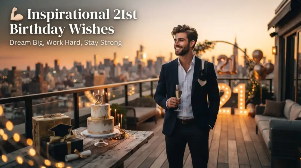 Inspirational 21st Birthday Wishes