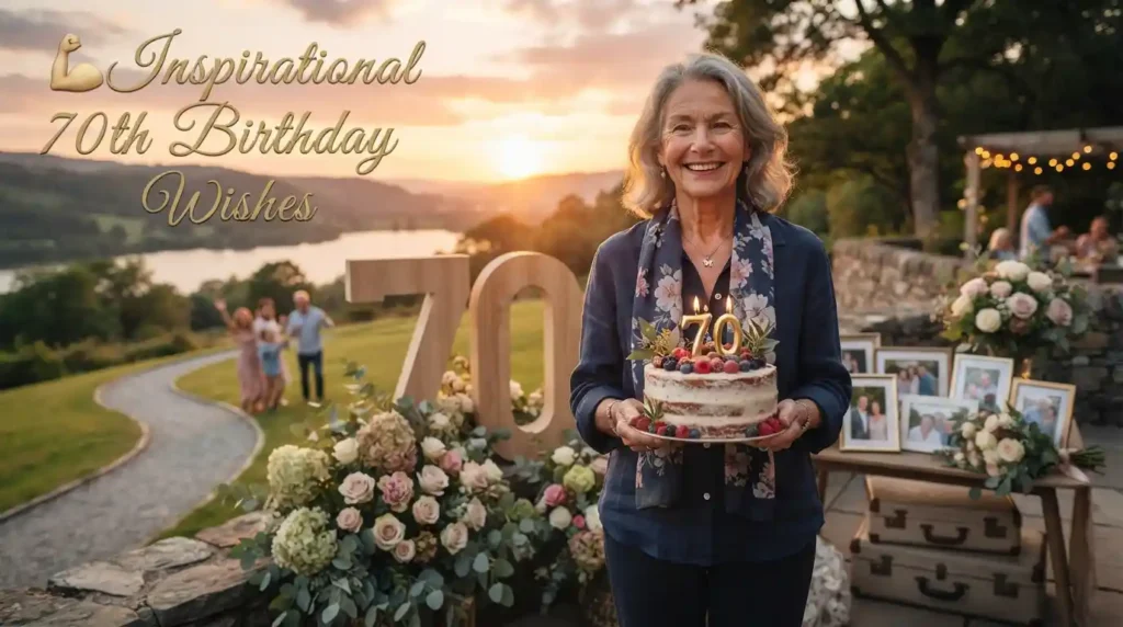 Inspirational 70th Birthday Wishes