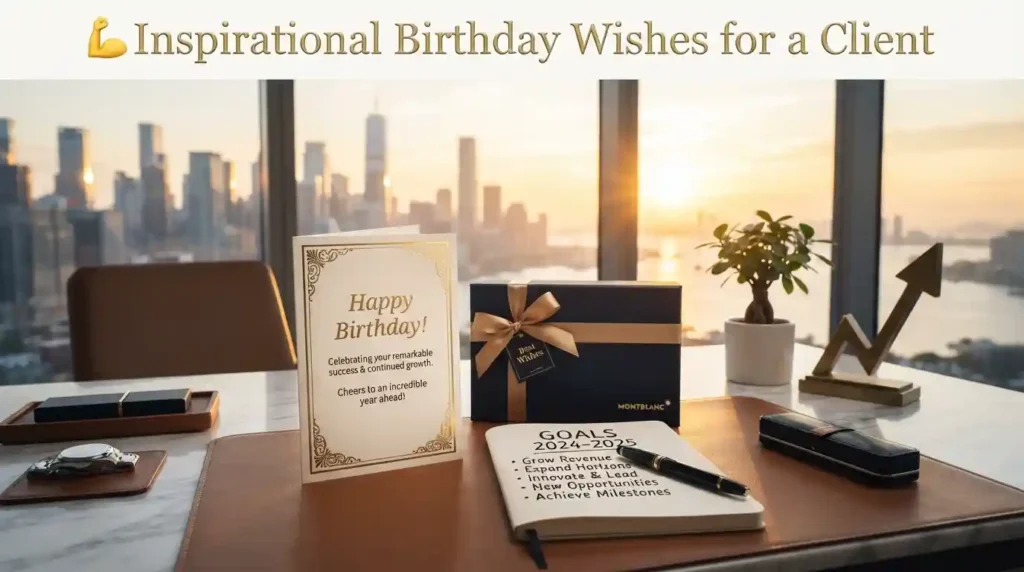 Inspirational Birthday Wishes for a Client
