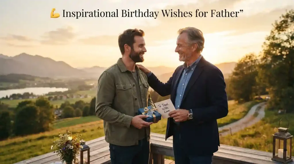Inspirational Birthday Wishes for Father