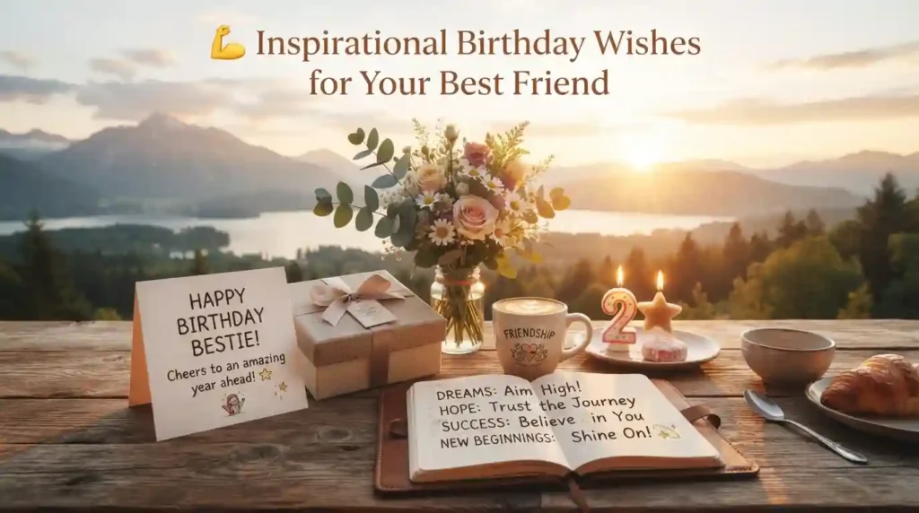 Inspirational Birthday Wishes for Your Best Friend
