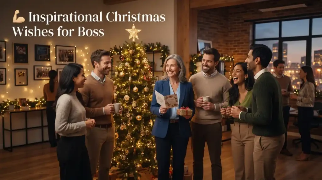 Inspirational Christmas Wishes for Boss