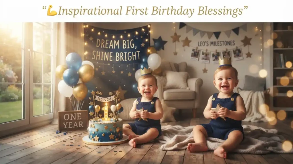 Inspirational First Birthday Blessings