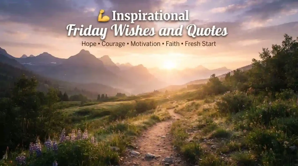 Inspirational Friday Wishes and Quotes