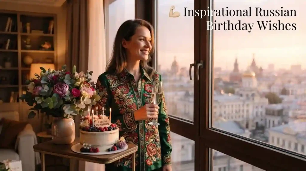 Inspirational Russian Birthday Wishes