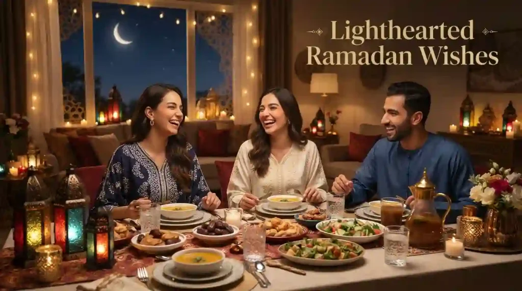 Lighthearted Ramadan Wishes